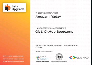 Git & GitHub Bootcamp