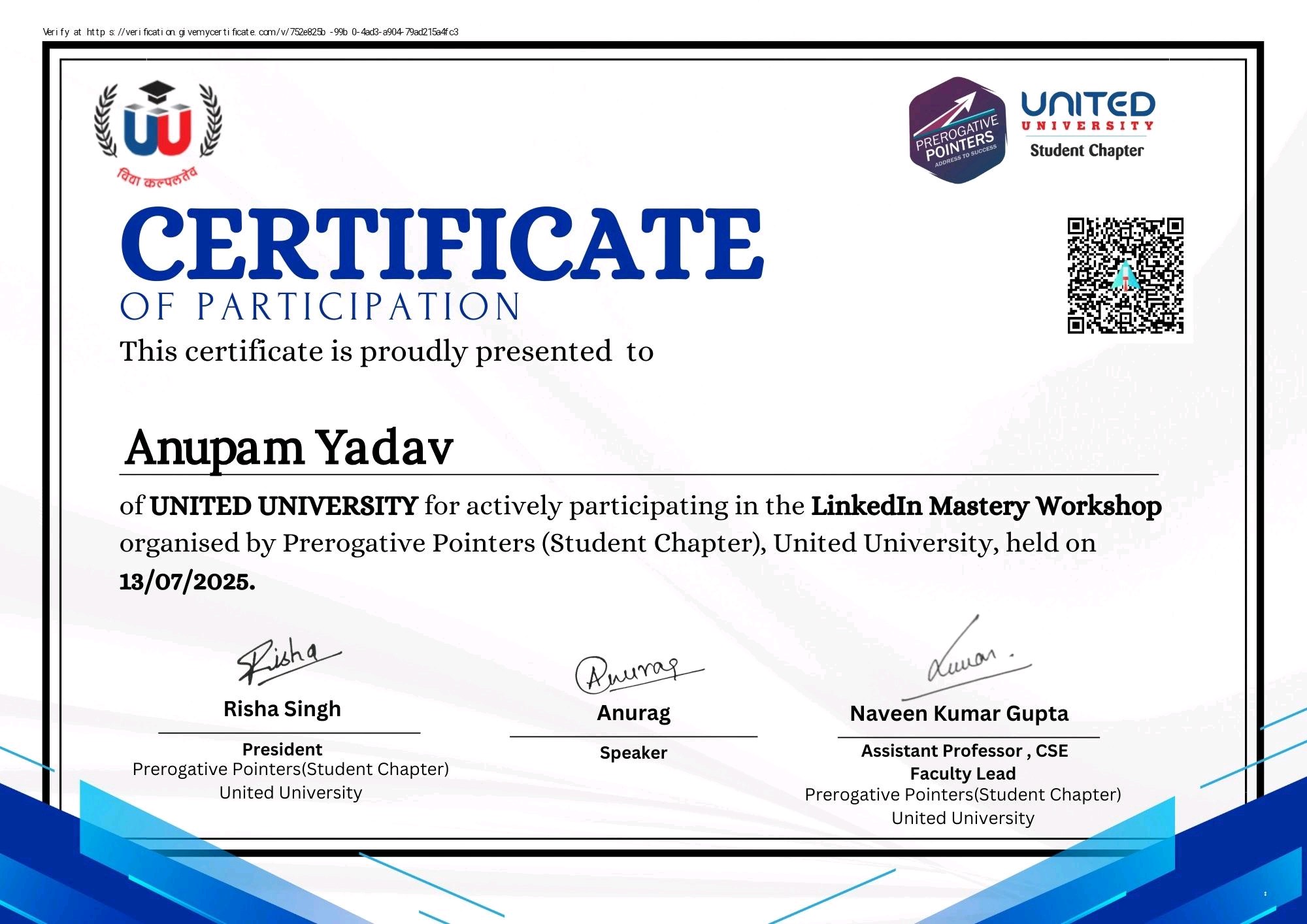 LinkedIn Mastery Workshop